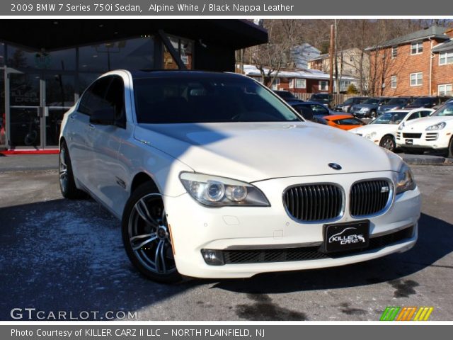 2009 BMW 7 Series 750i Sedan in Alpine White