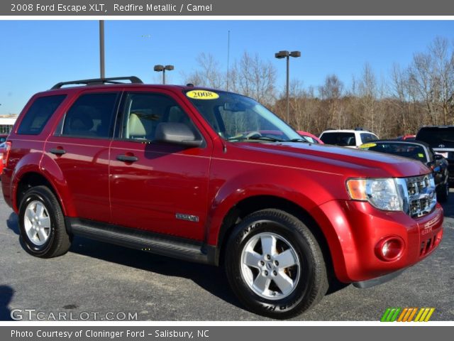 2008 Ford Escape XLT in Redfire Metallic