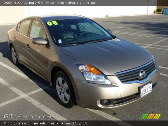 Pebble Beach Metallic 2008 Nissan Altima 2 5 S Charcoal