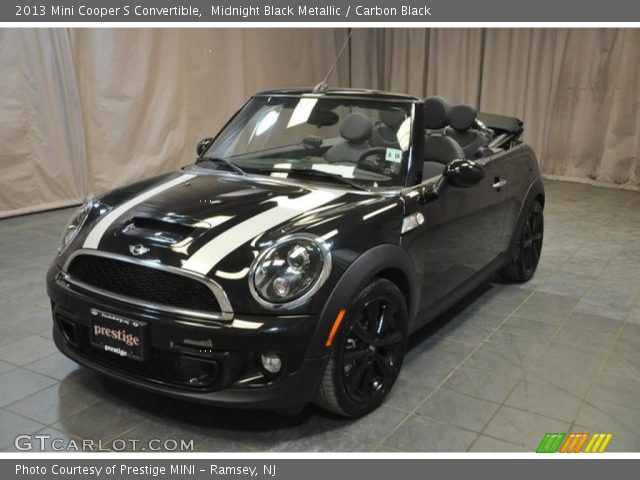 2013 Mini Cooper S Convertible in Midnight Black Metallic