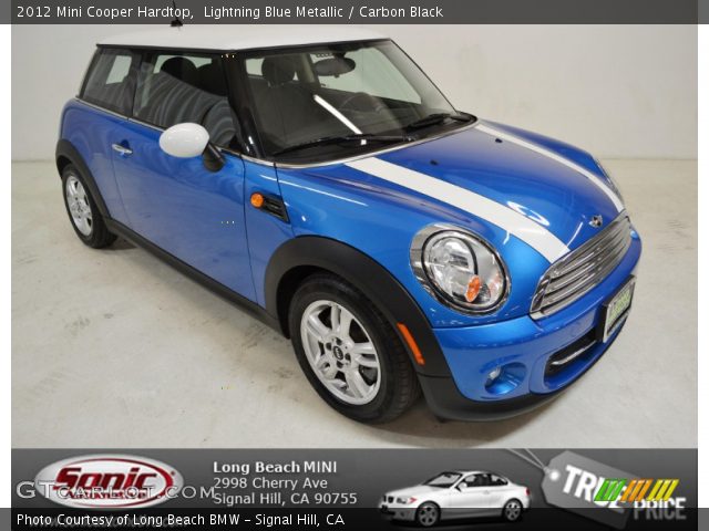 2012 Mini Cooper Hardtop in Lightning Blue Metallic