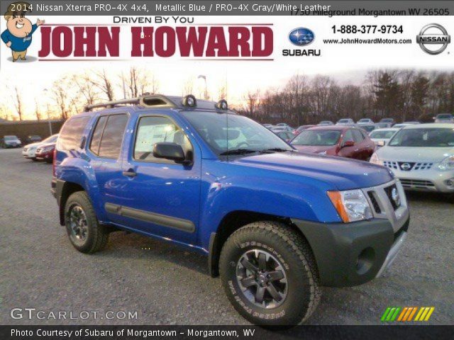 2014 Nissan Xterra PRO-4X 4x4 in Metallic Blue