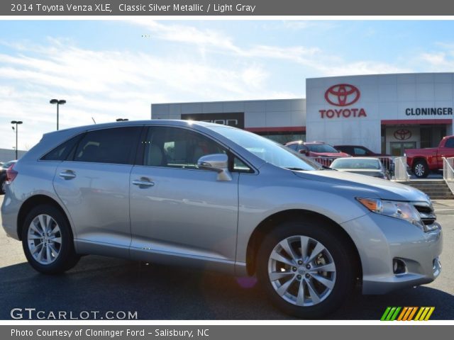 2014 Toyota Venza XLE in Classic Silver Metallic