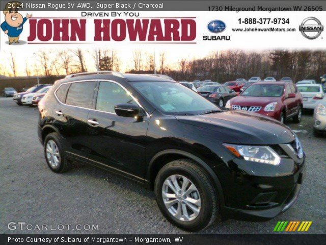 2014 Nissan Rogue SV AWD in Super Black