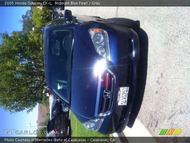 2005 Honda Odyssey EX-L in Midnight Blue Pearl