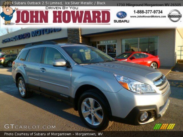 2014 Subaru Outback 2.5i Limited in Ice Silver Metallic