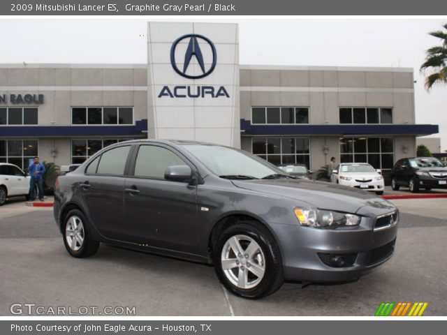 2009 Mitsubishi Lancer ES in Graphite Gray Pearl