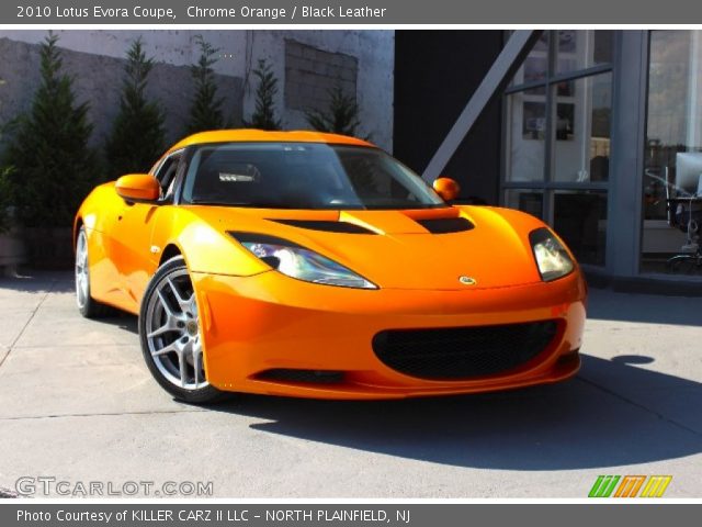 2010 Lotus Evora Coupe in Chrome Orange