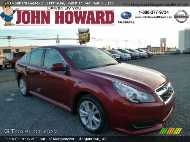 2014 Subaru Legacy 2.5i Premium in Venetian Red Pearl