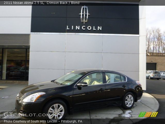 2011 Nissan Altima 2.5 SL in Crimson Black
