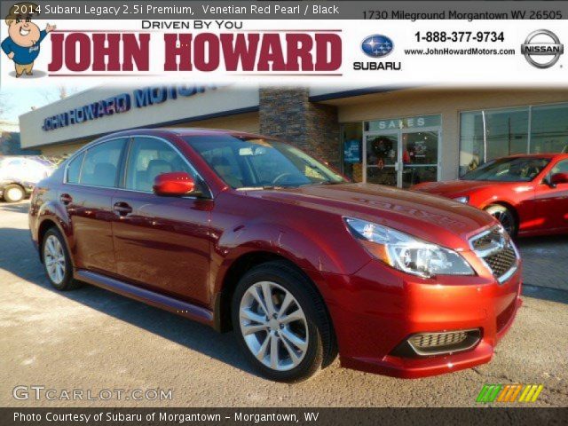 2014 Subaru Legacy 2.5i Premium in Venetian Red Pearl