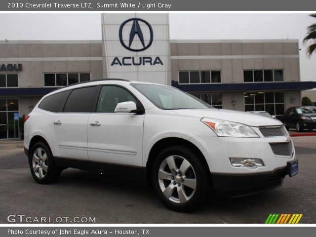 2010 Chevrolet Traverse LTZ in Summit White