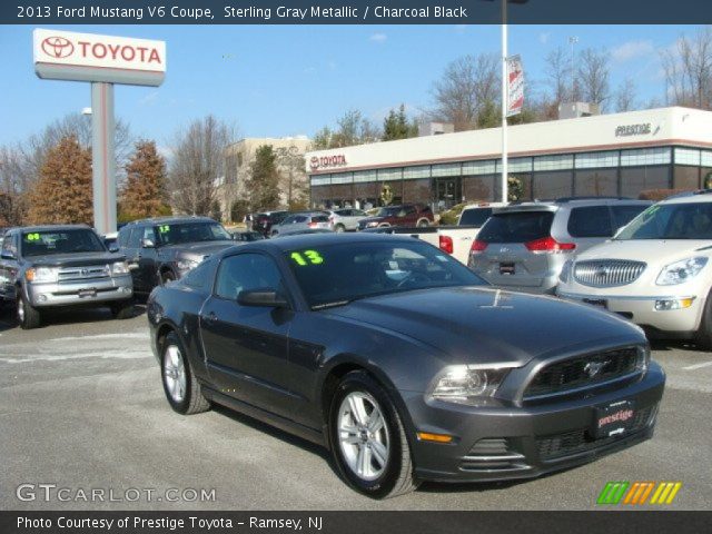 2013 Ford Mustang V6 Coupe in Sterling Gray Metallic