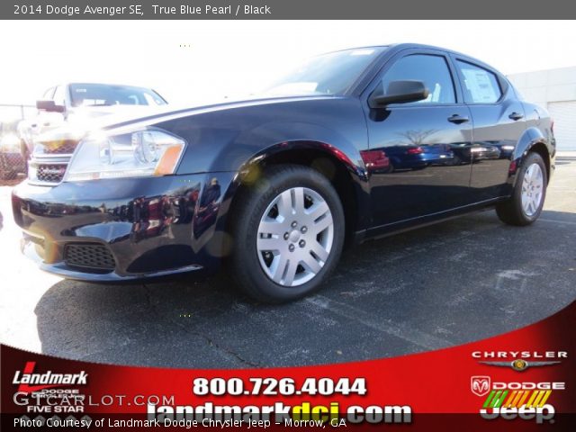 2014 Dodge Avenger SE in True Blue Pearl