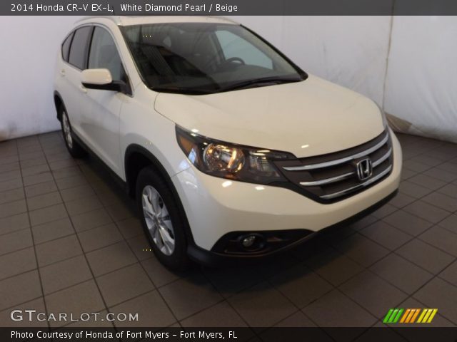 2014 Honda CR-V EX-L in White Diamond Pearl