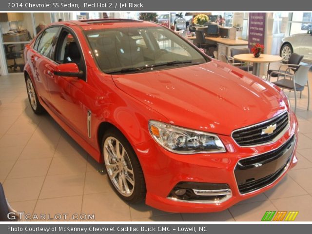 2014 Chevrolet SS Sedan in Red Hot 2