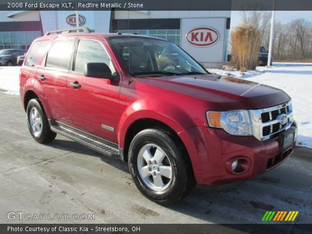 2008 Ford Escape XLT in Redfire Metallic