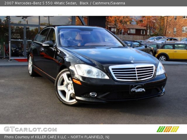 2007 Mercedes-Benz S 550 4Matic Sedan in Black