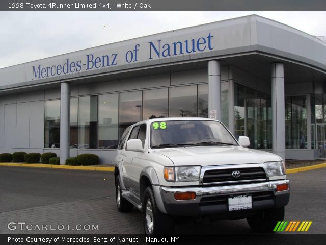 1998 Toyota 4Runner Limited 4x4 in White