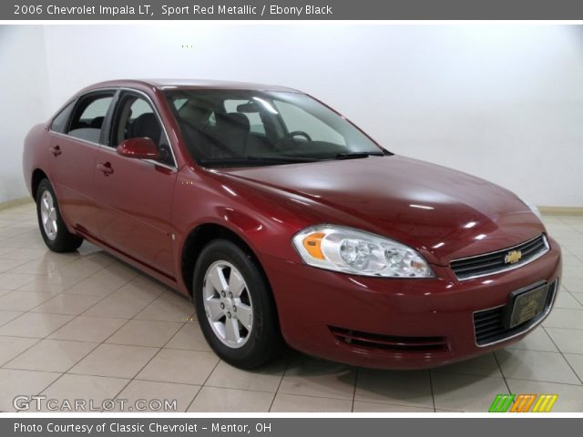2006 Chevrolet Impala LT in Sport Red Metallic
