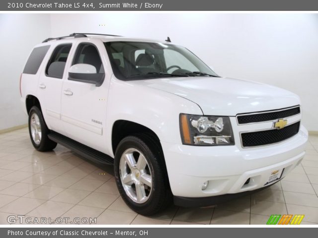 2010 Chevrolet Tahoe LS 4x4 in Summit White