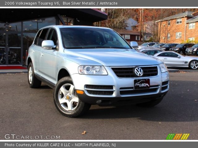 2006 Volkswagen Touareg V6 in Blue Silver Metallic