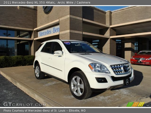 2011 Mercedes-Benz ML 350 4Matic in Arctic White