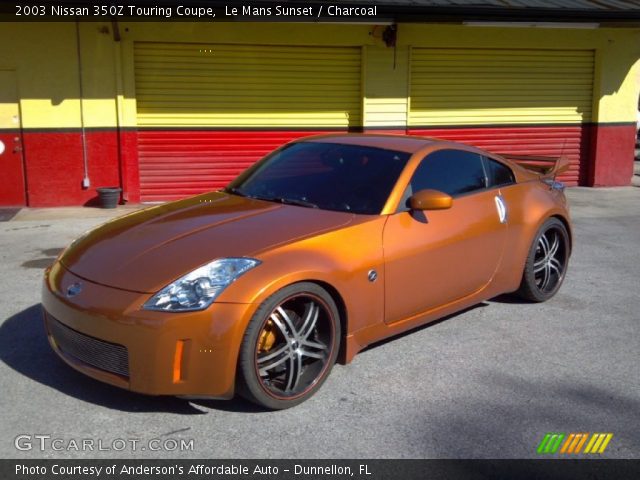 2003 Nissan 350Z Touring Coupe in Le Mans Sunset