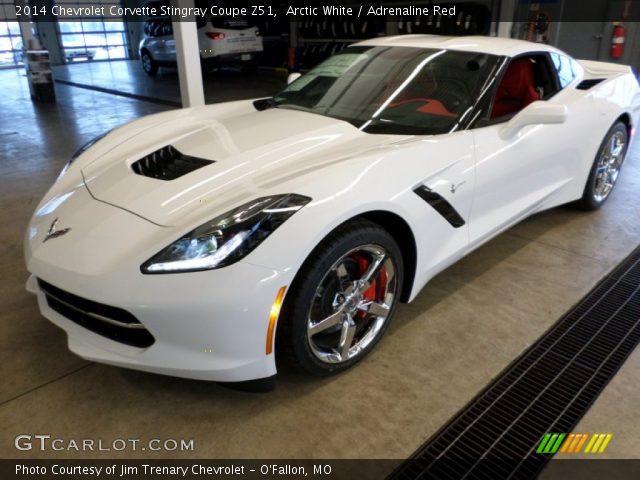 2014 Chevrolet Corvette Stingray Coupe Z51 in Arctic White