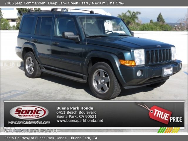 2006 Jeep Commander  in Deep Beryl Green Pearl