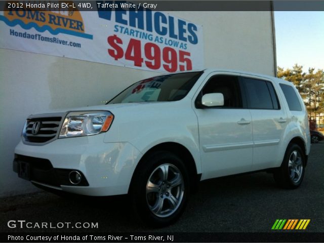 2012 Honda Pilot EX-L 4WD in Taffeta White