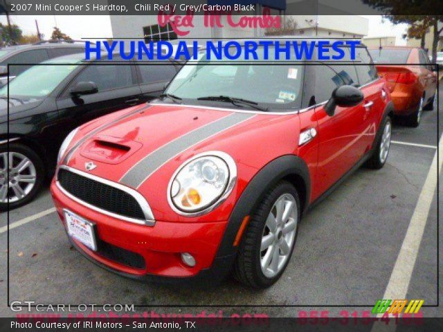 2007 Mini Cooper S Hardtop in Chili Red