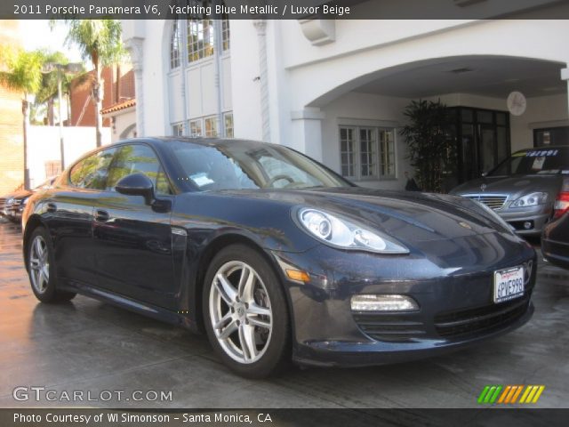 2011 Porsche Panamera V6 in Yachting Blue Metallic
