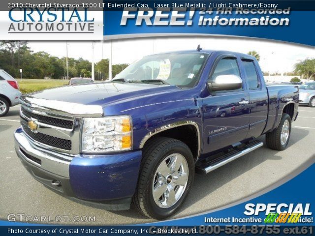 2010 Chevrolet Silverado 1500 LT Extended Cab in Laser Blue Metallic