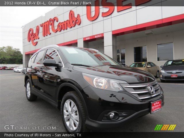 2012 Honda CR-V EX-L in Crystal Black Pearl