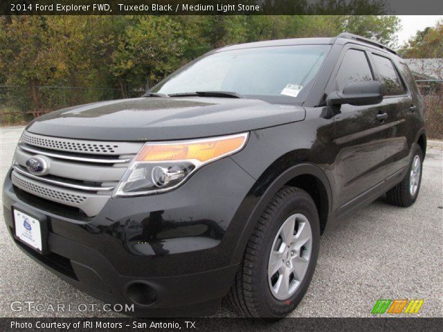 2014 Ford Explorer FWD in Tuxedo Black