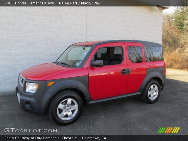 2005 Honda Element EX AWD in Rallye Red