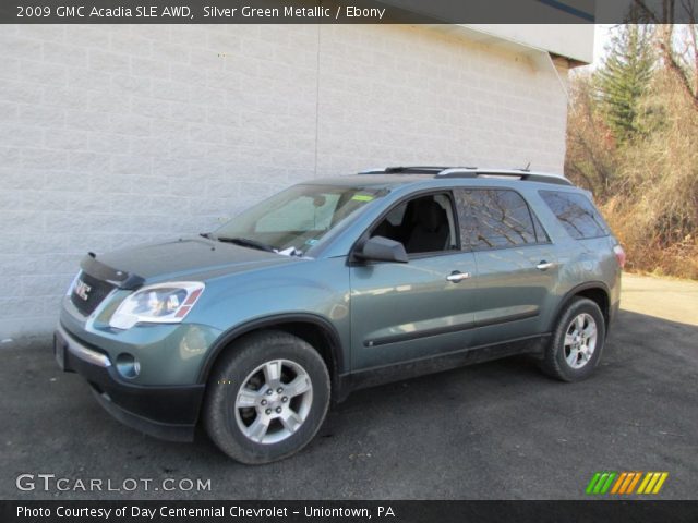 2009 GMC Acadia SLE AWD in Silver Green Metallic