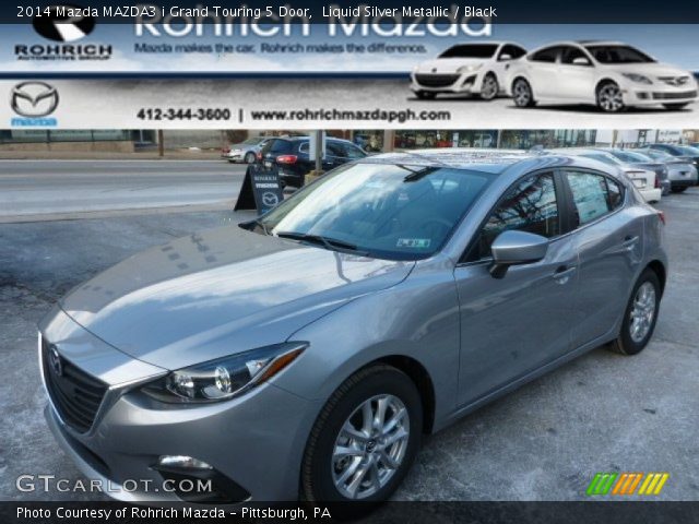 2014 Mazda MAZDA3 i Grand Touring 5 Door in Liquid Silver Metallic