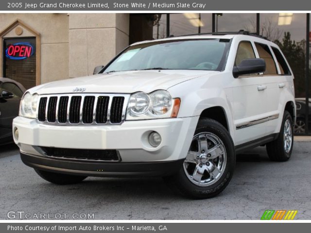 2005 Jeep Grand Cherokee Limited in Stone White