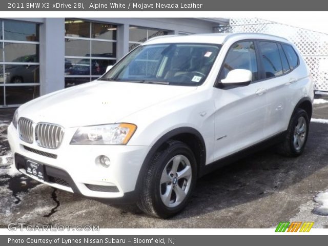 2011 BMW X3 xDrive 28i in Alpine White