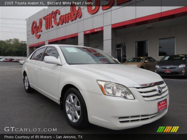 2005 Toyota Avalon XL in Blizzard White Pearl