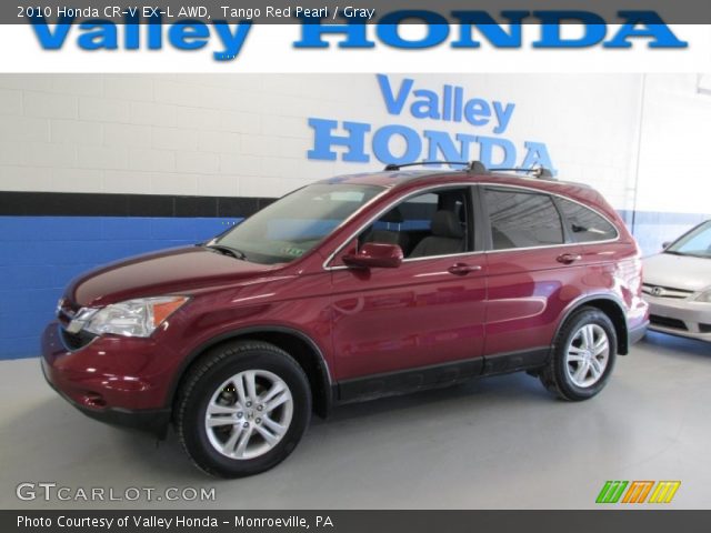 2010 Honda CR-V EX-L AWD in Tango Red Pearl