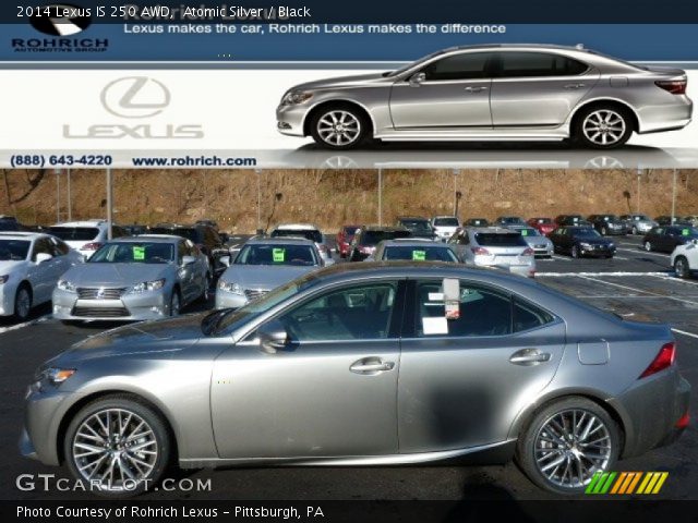 2014 Lexus IS 250 AWD in Atomic Silver