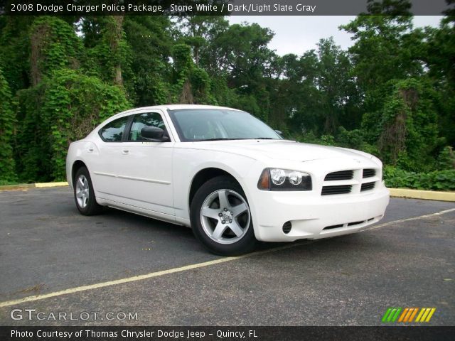 2008 Dodge Charger Police Package in Stone White