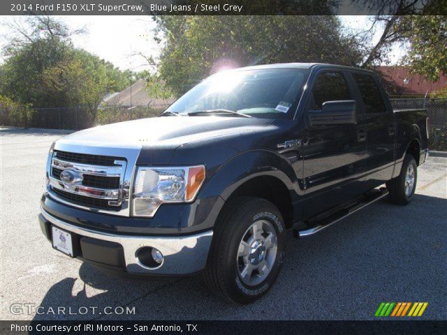 2014 Ford F150 XLT SuperCrew in Blue Jeans