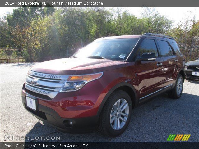 2014 Ford Explorer XLT in Sunset