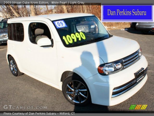 2009 Nissan Cube Krom Edition in White Pearl
