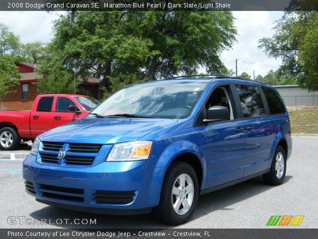 2008 Dodge Grand Caravan SE in Marathon Blue Pearl