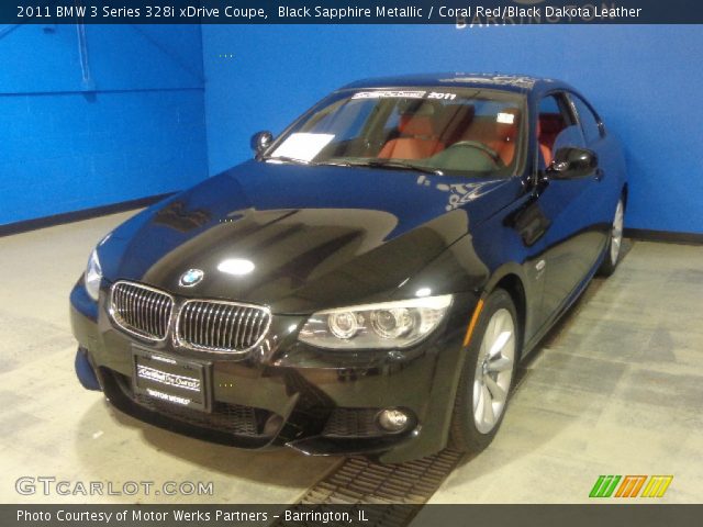 2011 BMW 3 Series 328i xDrive Coupe in Black Sapphire Metallic